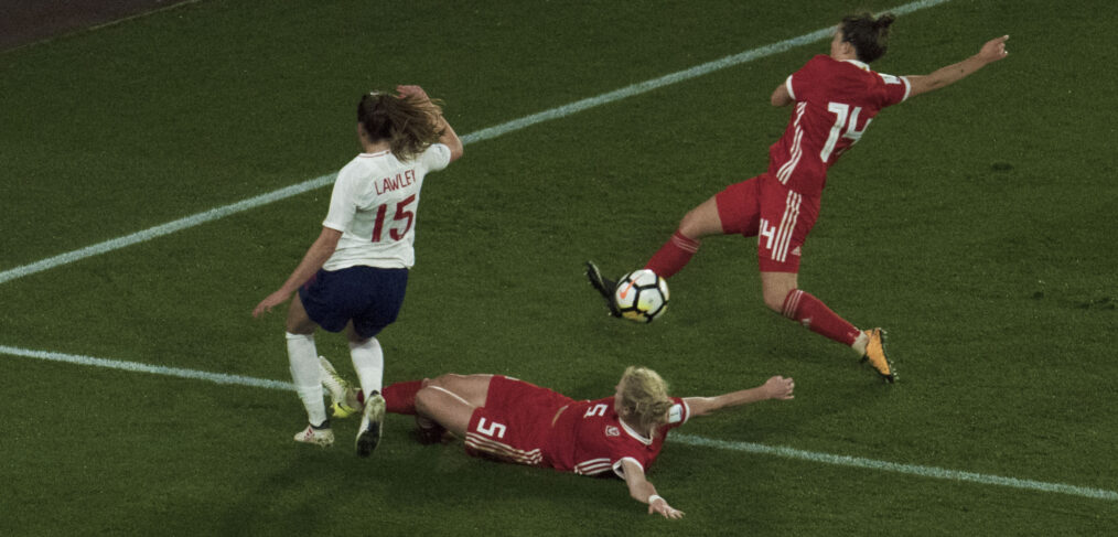 Melissa Lawley, England v Wales