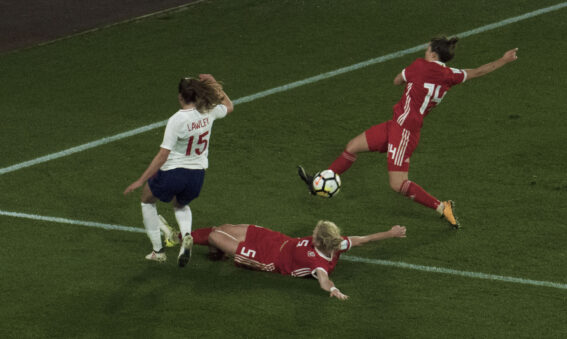 Melissa Lawley, England v Wales