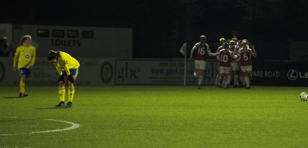 Arsenal late winner against Birmingham, Conti Cup 1/4 Finals