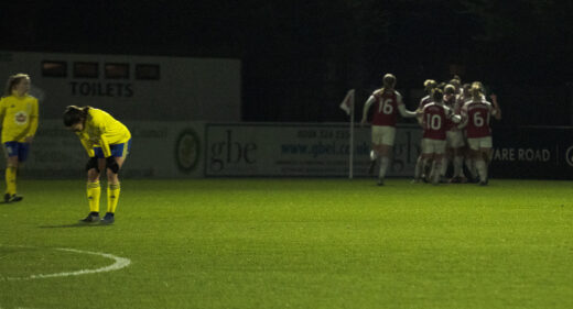 Arsenal late winner against Birmingham, Conti Cup 1/4 Finals