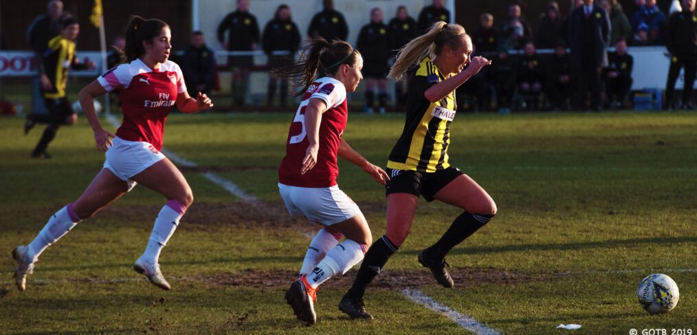 Crawley Wasps v Arsenal, FA Cup 4th Round