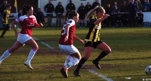 Crawley Wasps v Arsenal, FA Cup 4th Round