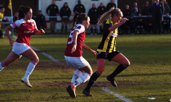 Crawley Wasps v Arsenal, FA Cup 4th Round