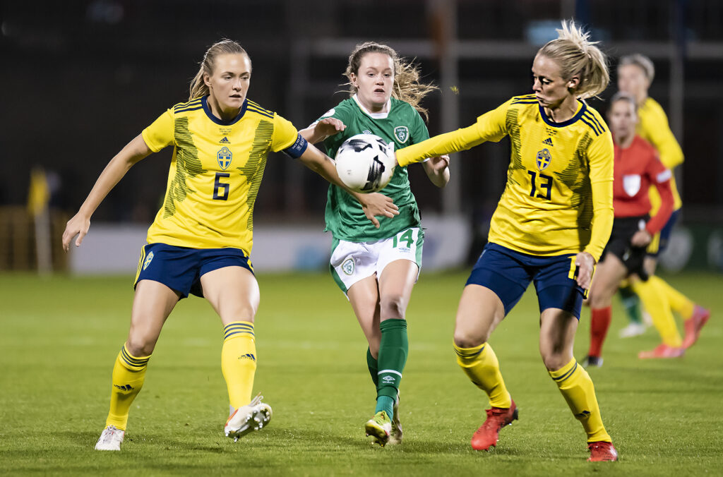 Republic of Ireland v Sweden, FIFAWWC Qualification