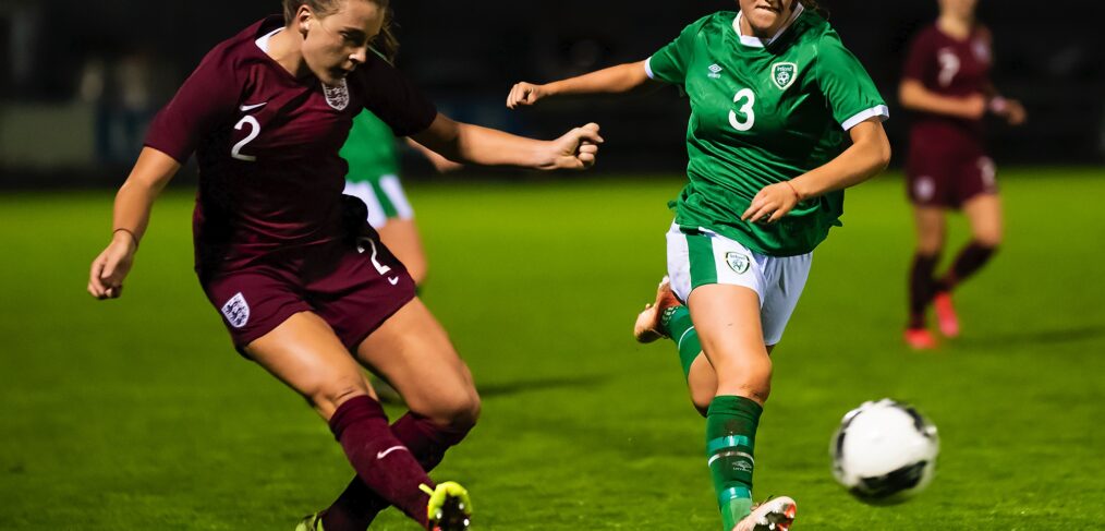 Jorja Fox v Republic of Ireland, England U19s