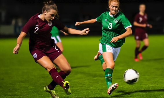 Jorja Fox v Republic of Ireland, England U19s