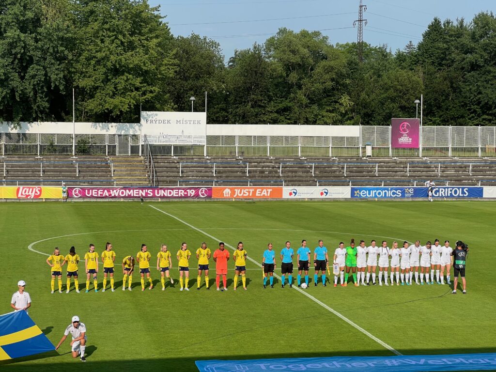 Sweden U19s v England U19s, U19 Euro 2022