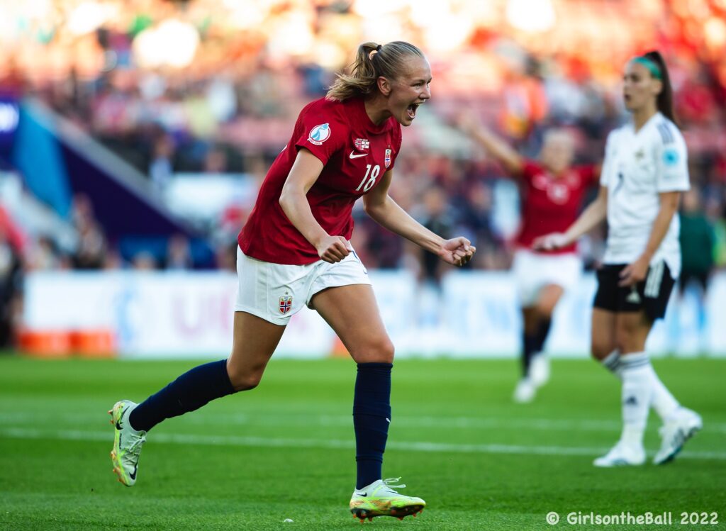 Frida Maanum, Norway v Northern Ireland, Euro 2022