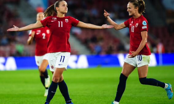 Guro Reiten, Norway v Northern Ireland, Euro 2022