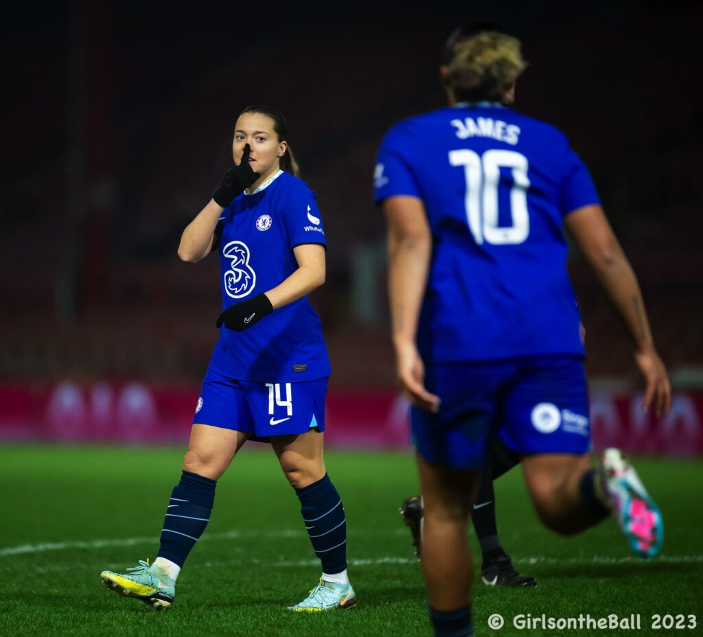 Fran Kirby, Chelsea v Tottenham