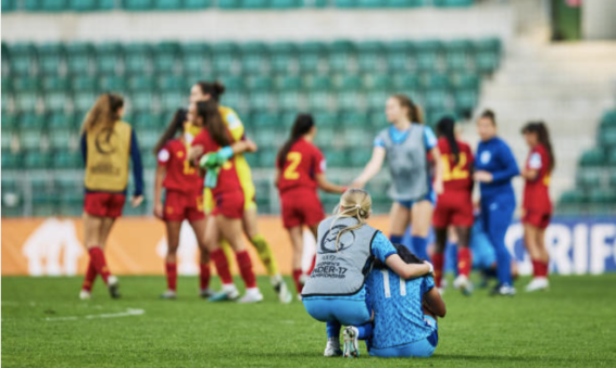 Spain U17s v England U17, U17 Euro
