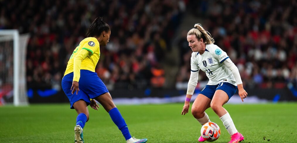 Lauren Hemp, England v Brazil, Finalissima