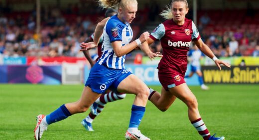 Katie Robinson (Brighton); Kirsty Smith (West Ham)