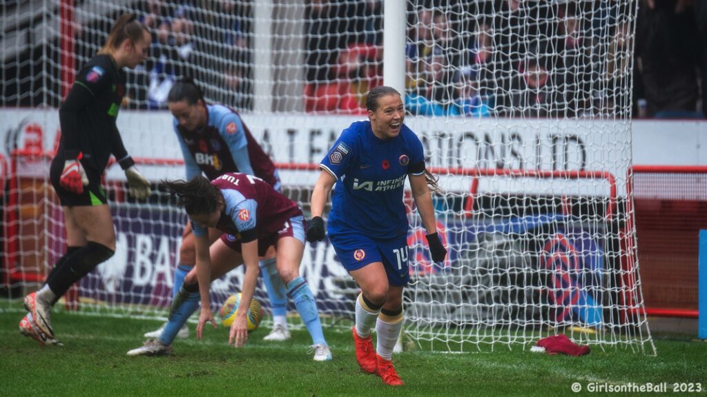 Fran Kirby, Aston Villa v Chelsea, WSL