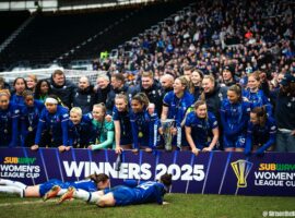 Chelsea win the 2025 Subway Women's League Cup