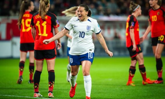 Fran Kirby, England v Belgium